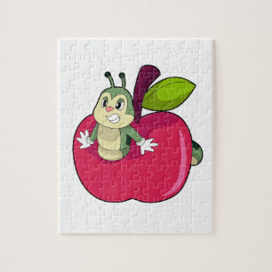 Caterpijler Apple Legpuzzel