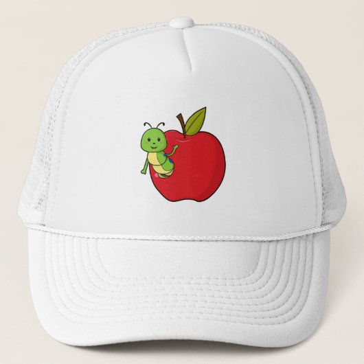 Caterpijler van Apple Trucker Pet (Voorkant)