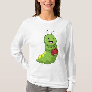 Caterpilaar bij Bowling met Bowling ball T-shirt