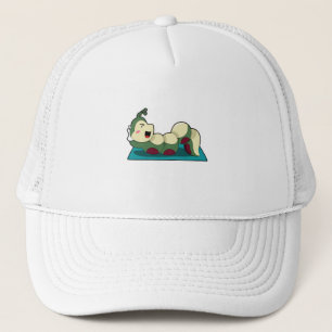 Caterpilaar bij fitnessout trucker pet