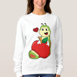 Caterpilaar met Apple Trui