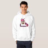 Caterpilaar met lint hoodie (Voorkant volledig)