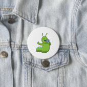 Caterpilaar met ventilator ronde button 7,6 cm (In situ)