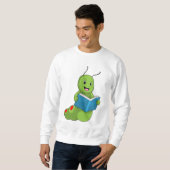 Caterpillar at Reading with Book Trui (Voorkant volledig)