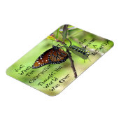 Caterpillar / Butterfly Quote Magnet Magneet (Linkerzijde)