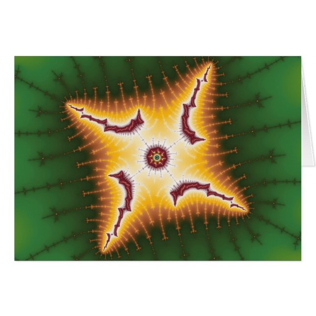 Caterpillar - Carte Fractale (Devant horizontal)