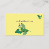 Caterpillar Daycare Visitekaartjes (Achterkant)