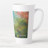 Caterpillar en Fleurs Latte Mug (Droite)