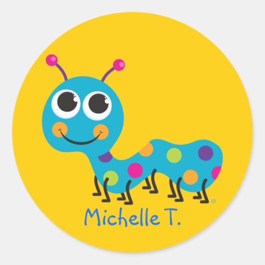 Caterpillar Identificatie Sticker (Voorkant)