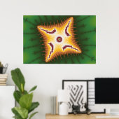 Caterpillar - Poster Fractal (Bureau à domicile)