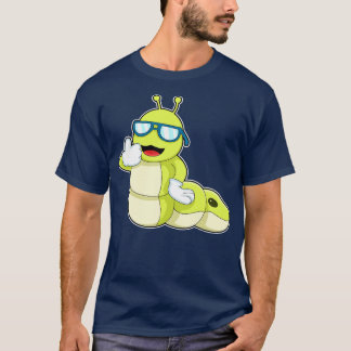Caterpillar with Glasses T-shirt