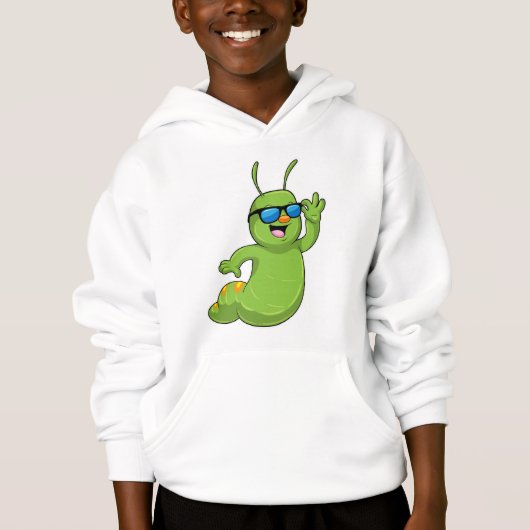 Caterpillar with Sunglasses (Voorkant)