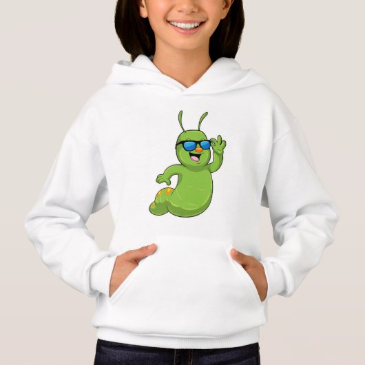 Caterpillar with Sunglasses (Voorkant)