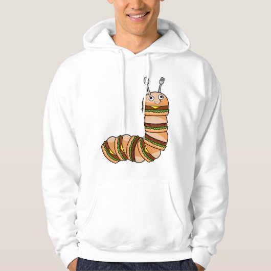 Caterstyle as Cheeseburger with Beef & Salad Hoodie (Voorkant)