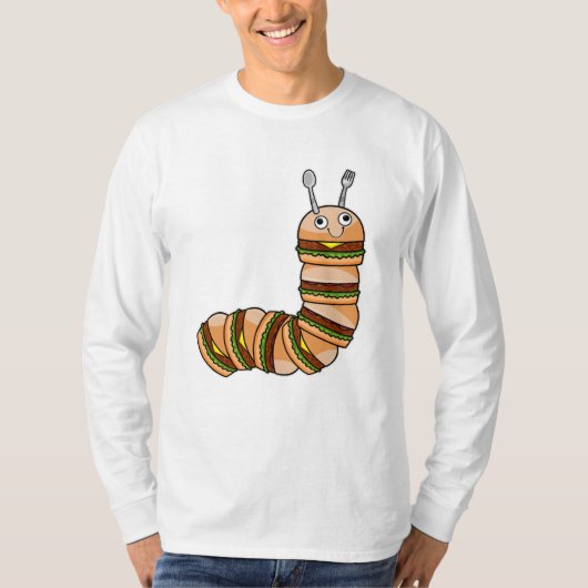 Caterstyle as Cheeseburger with Beef & Salad T-shirt (Voorkant)