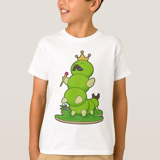 Caterstyle as King met Crown T-shirt (Voorkant)