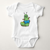 Caterstyle as Nerd with Book & Glasses Romper (Voorkant)