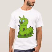 Caterstyle as Nerd with Glasses & Book T-shirt (Voorkant)