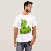 Caterstyle as Nerd with Glasses & Book T-shirt (Voorkant volledig)