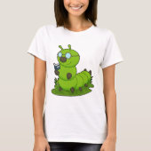 Caterstyle as Nerd with Glasses & Book T-shirt (Voorkant)