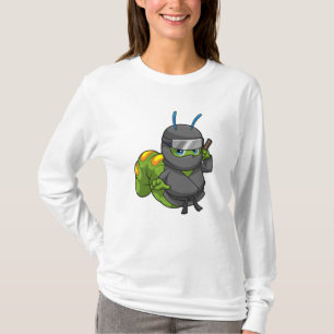 Caterstyle as Ninja with Sword T-shirt