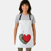 Caterstyle Love Heart Schort (Insitu)