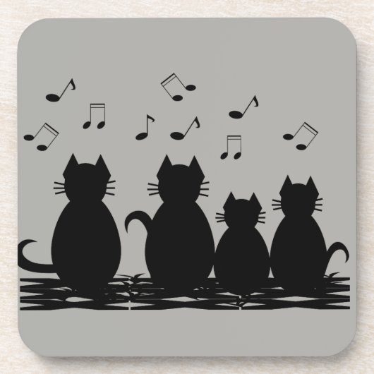 caterwauleren bier onderzetter (Voorkant)