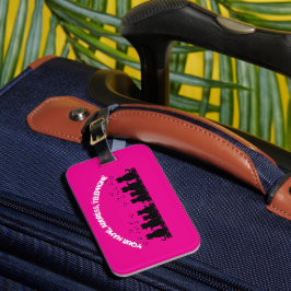 caterwauling Personalize , Luggage Tag  Bagagelabel