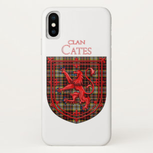 Cates Dress Tartan Scottish Pset iPhone X Hoesje