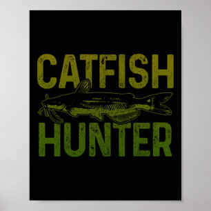 Catfish Hunter Catfish Gevist Gift Poster