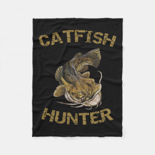 Catfish Hunter Catfish voor Catfish Fisherman Fleece Deken