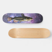 Catfish in Deep Space Skateboard (Horizontaal)