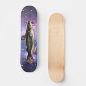 Catfish in Deep Space Skateboard (Voorkant)