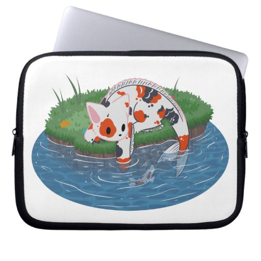 catfish laptop sleeve (Voorkant)