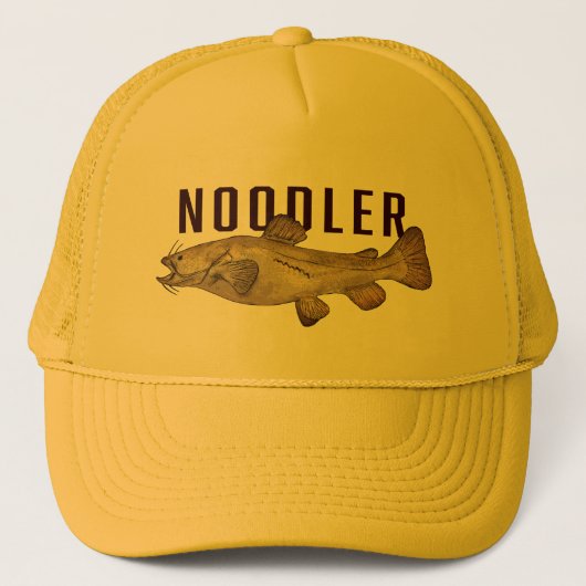 Catfish Noodler Trucker Hat Pet (Voorkant)