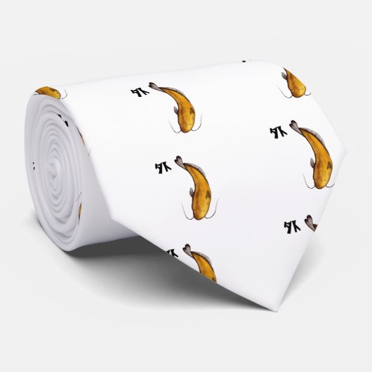 Catfish Void Stropdas (Opgerold)