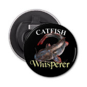Catfish Whisperer Dark Button Flesopener (Voorkant)