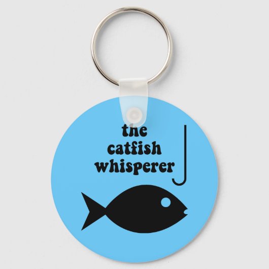 catfish whisperer sleutelhanger (Voorkant)