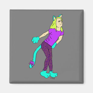 catgirl magnet magneet