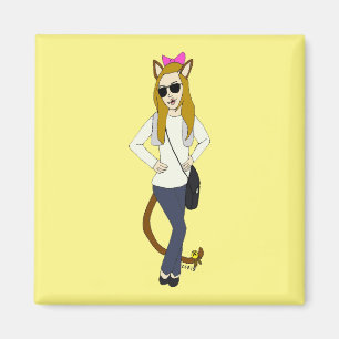 catgirl magnet magneet