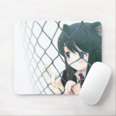 Catgirl mousepad muismat (Met muis)
