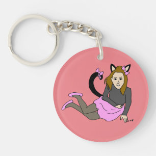 catgirl sleutelhanger
