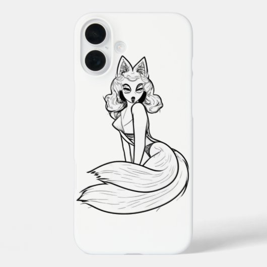 Catgirl-telefooncel Case-Mate iPhone Case (Achterkant)