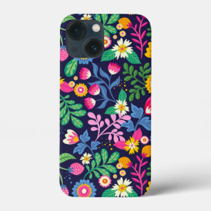 cath Kidston Bloemen tekening origineel kunst ontw iPhone 13 Mini Hoesje