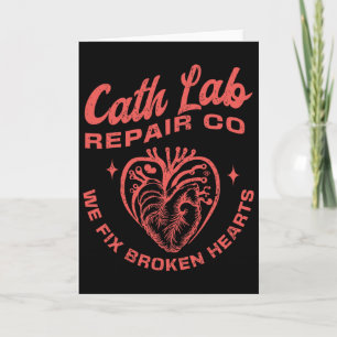 Cath Lab Reparatie Co Grappige Valentijnsdag Cath Kaart