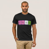 Cathal periodiek table name shirt (Voorkant volledig)