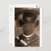 Cathay Williams/William Cathay Briefkaart (Voorkant / Achterkant)