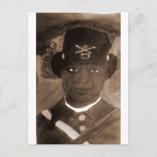 Cathay Williams/William Cathay Briefkaart (Voorkant)