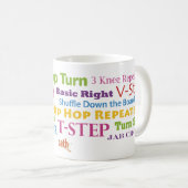 Cathe déplace la tasse (Devant droit)