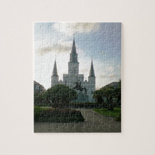 Cathedraal Basilica Saint Louis Legpuzzel (Verticaal)